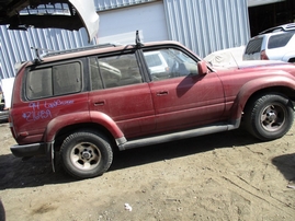 1994 TOYOTA LANDCRUISER BURGUNDY 4.5L AT 4WD Z16459